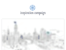 Tablet Screenshot of inspirationcampaign.com